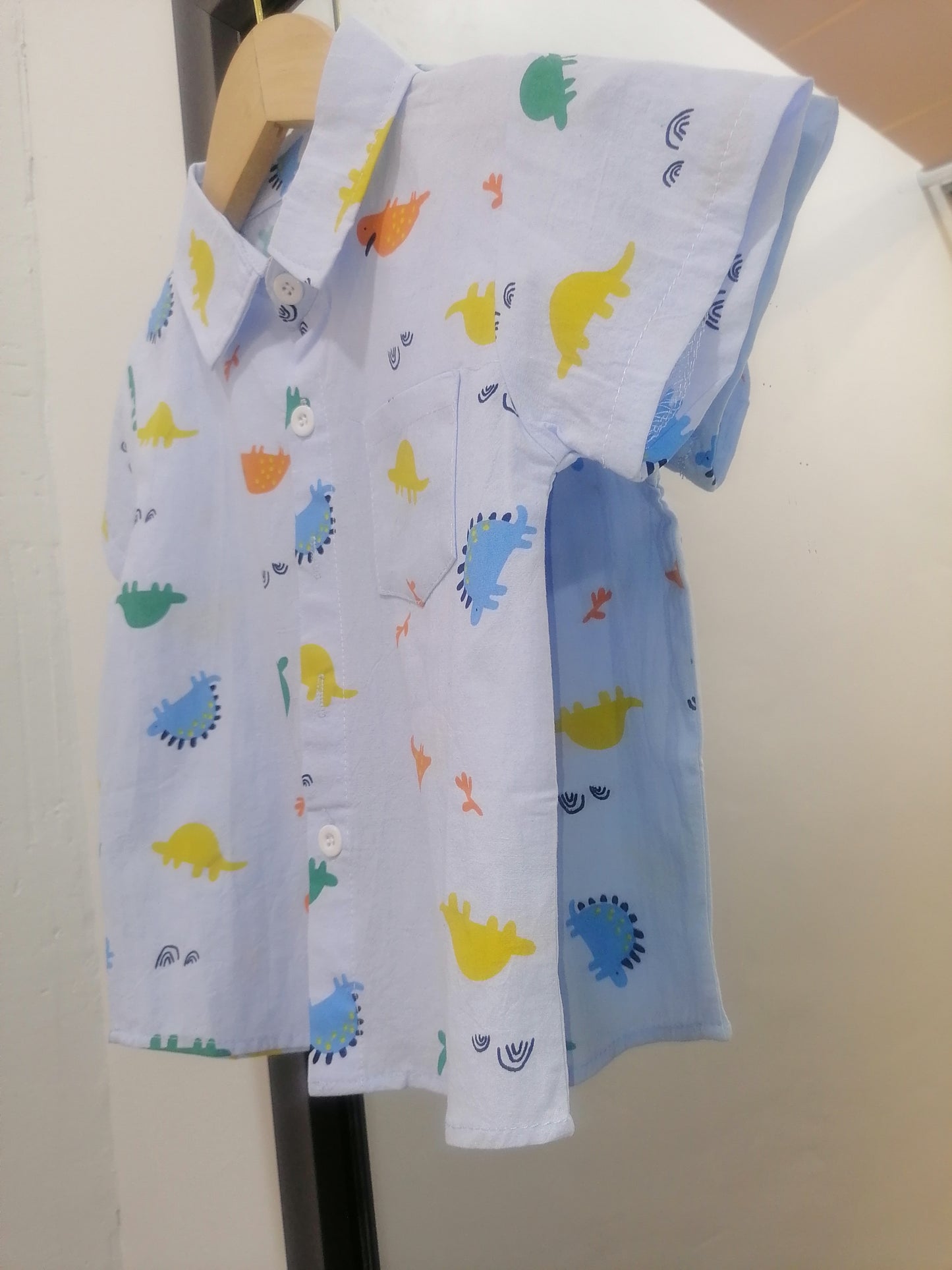 Blue Dinosaur Shirt
