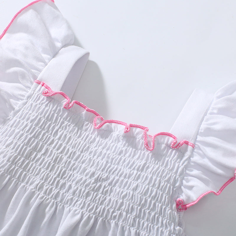 White Vest Top