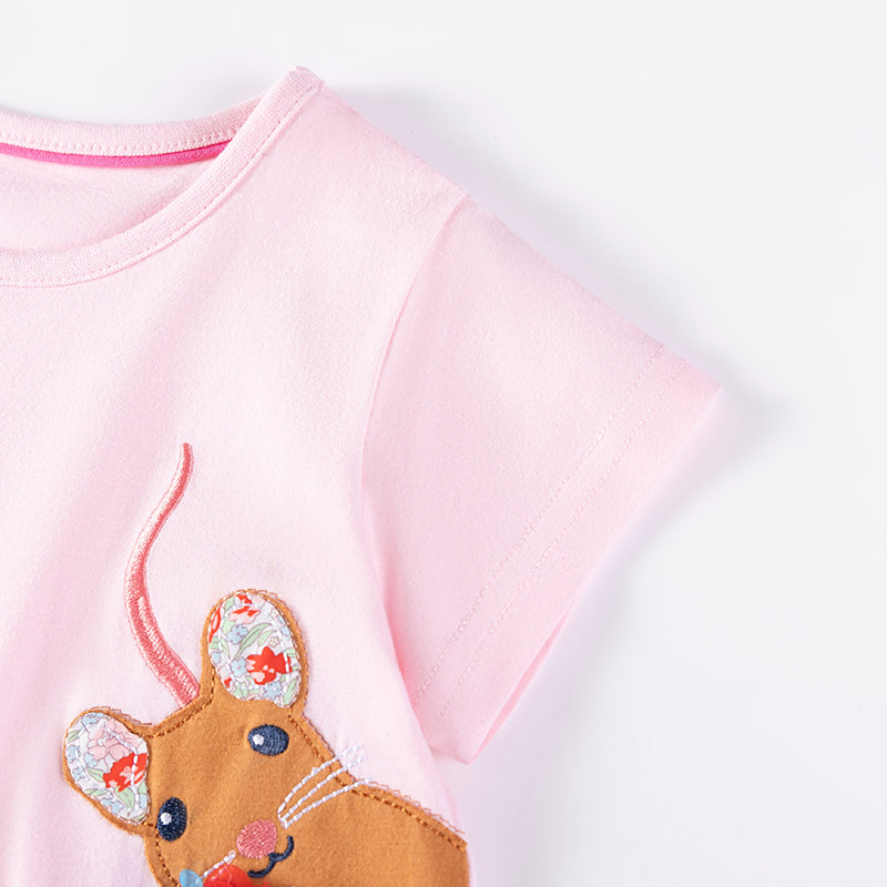 Pink Animal Dress