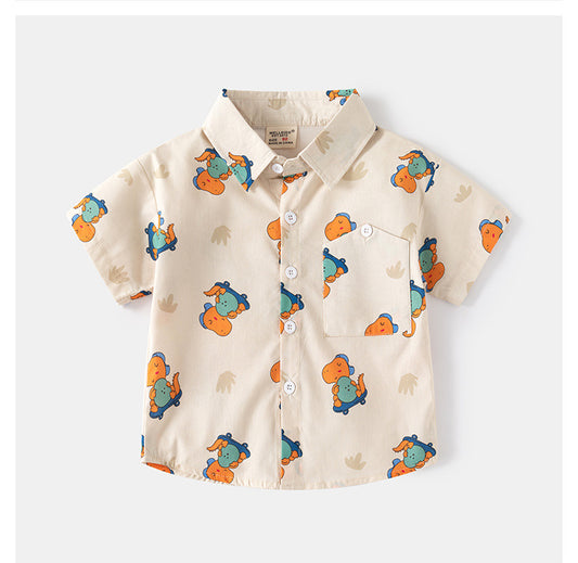 Brown Dino Shirt