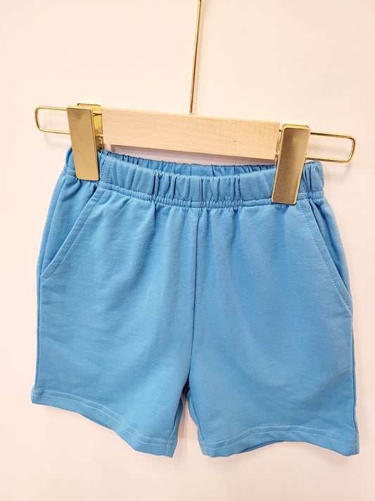 Blue shorts