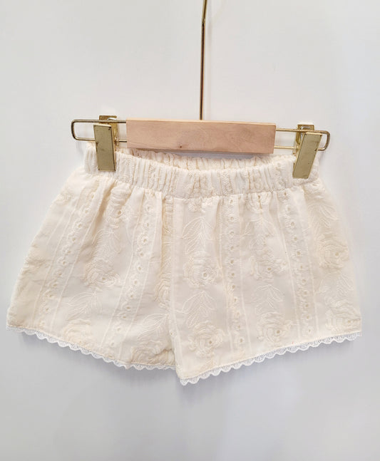 Cream Shorts (Girls)