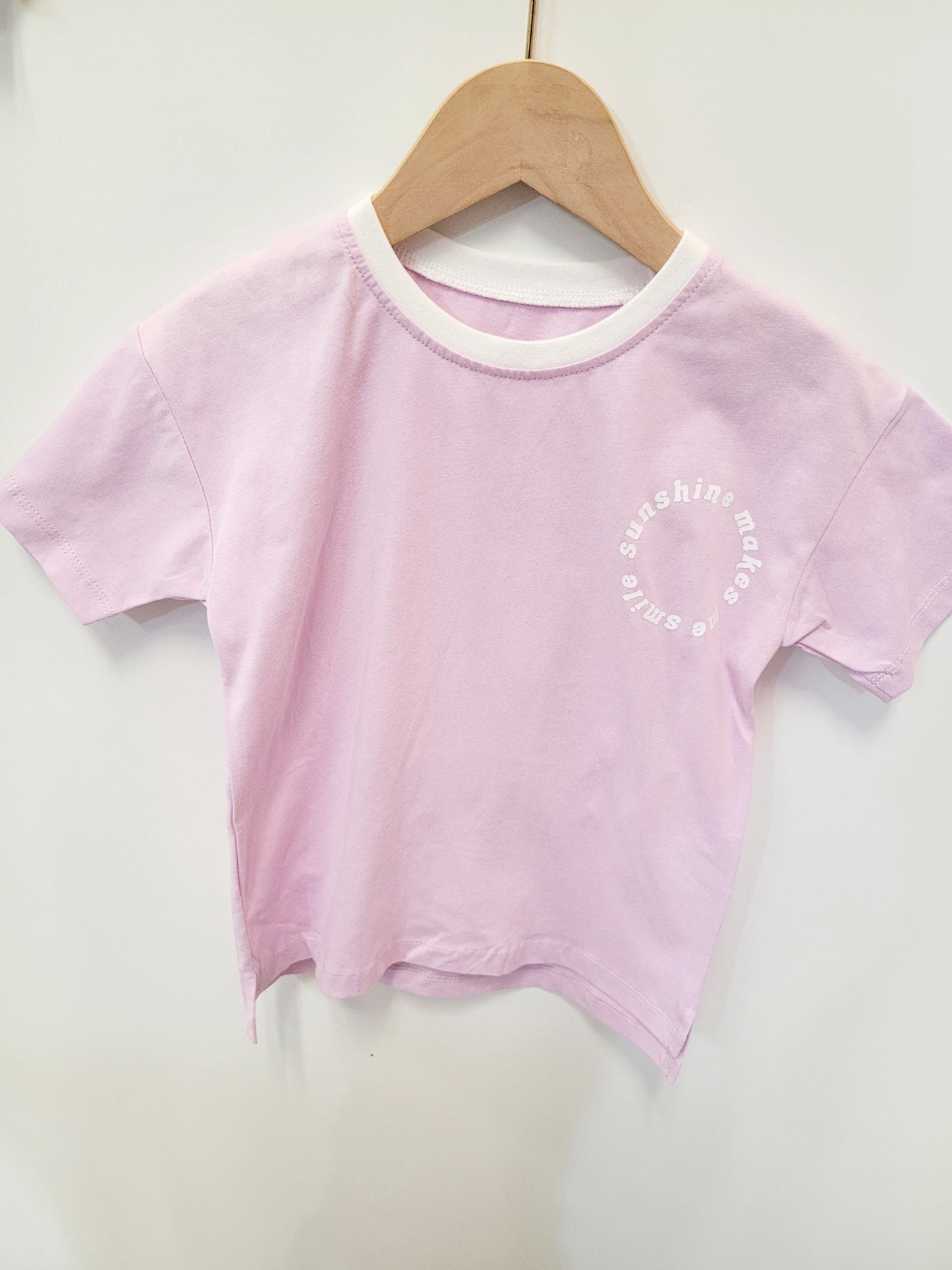 Purple smile T