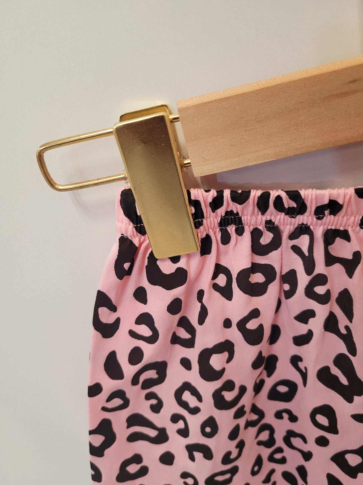 Pink Print Shorts