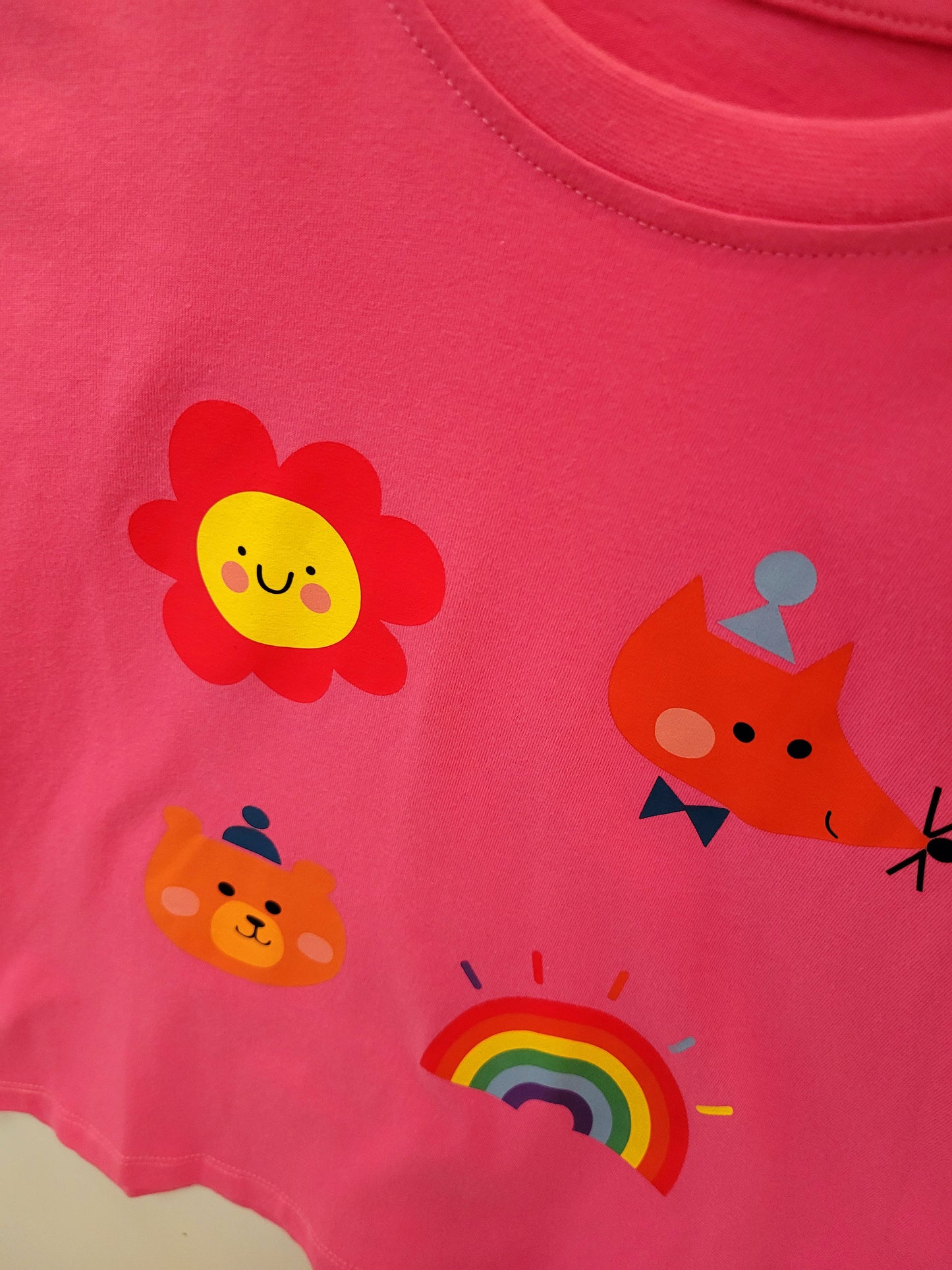Pink Printed T