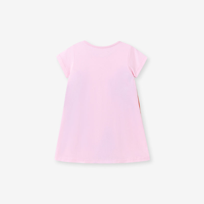 Pink Animal Dress