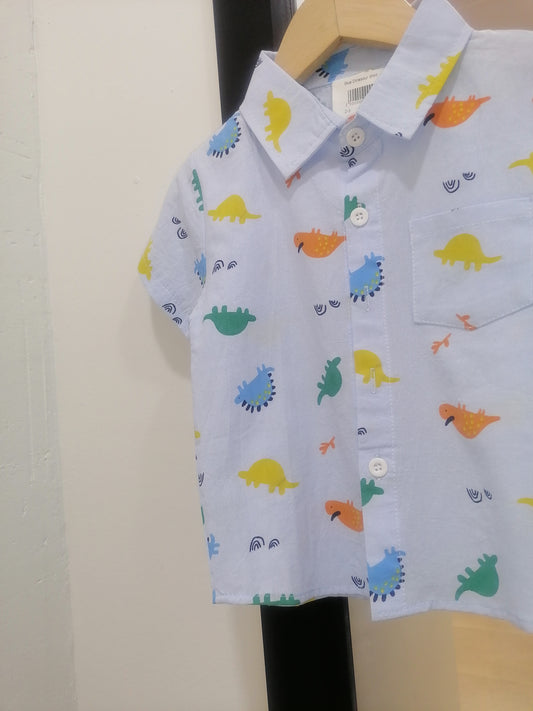 Blue Dinosaur Shirt