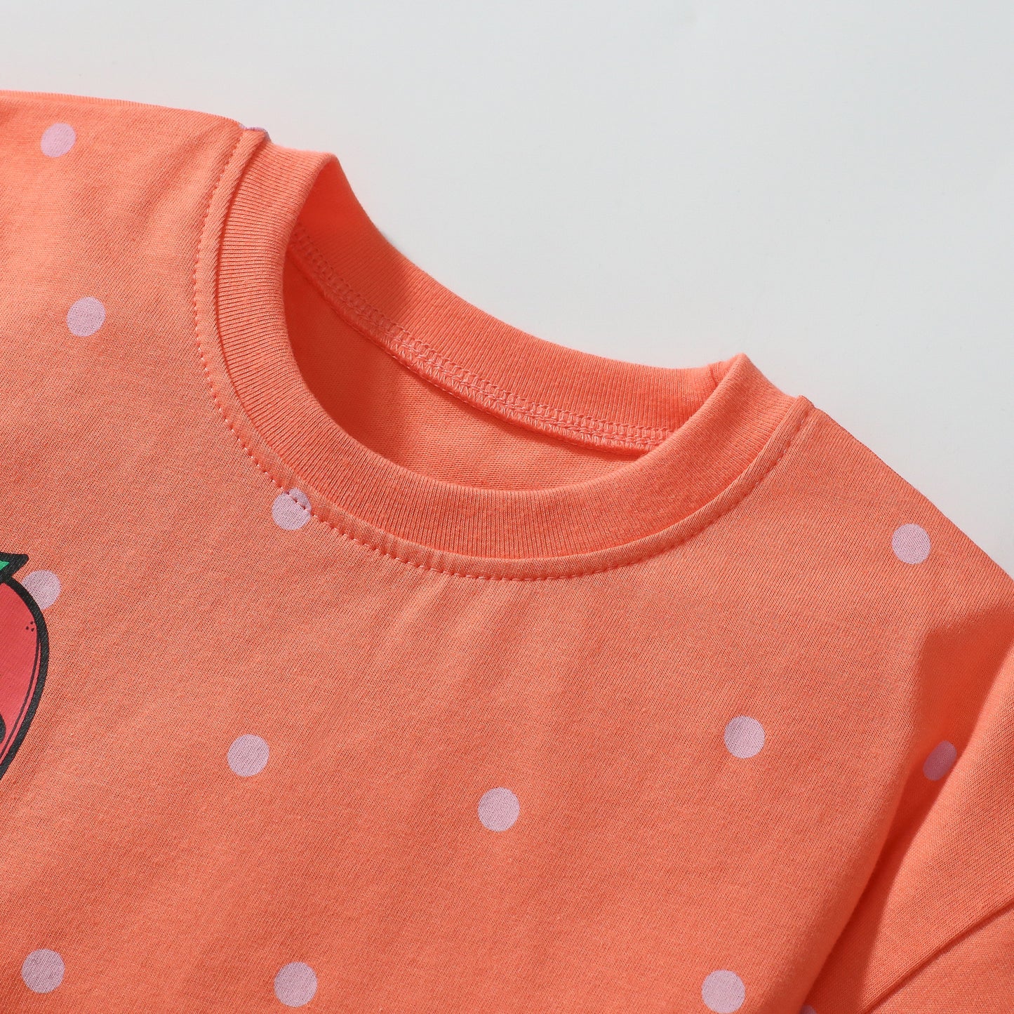 Orange Strawberry Dress