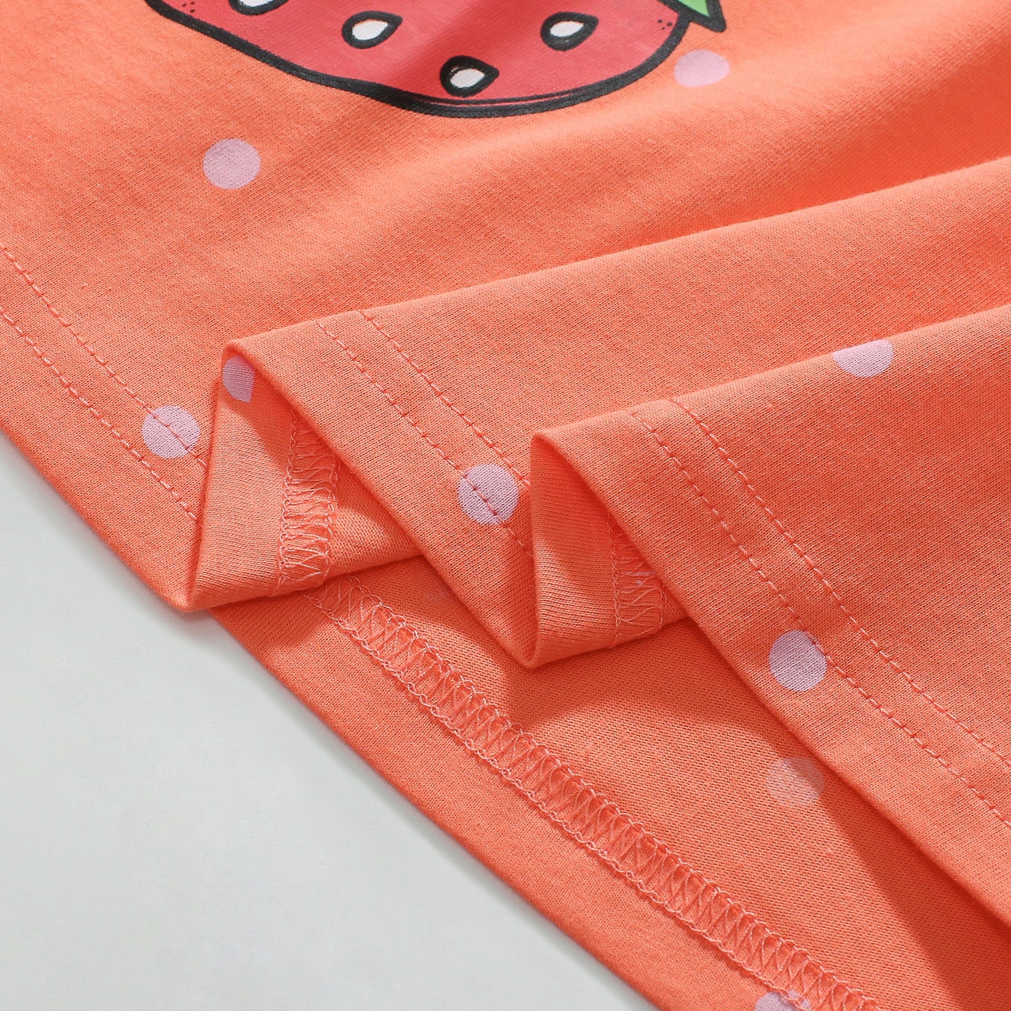 Orange Strawberry Dress